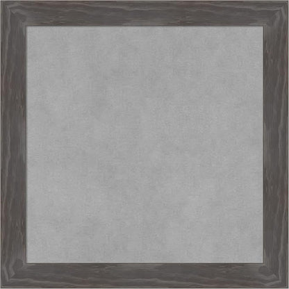 Amanti Art Grey Framed Magnetic Board 19x19 Small Vision Board by AmantiArt