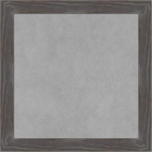 Amanti Art Grey Framed Magnetic Board 19x19 Small Vision Board by AmantiArt