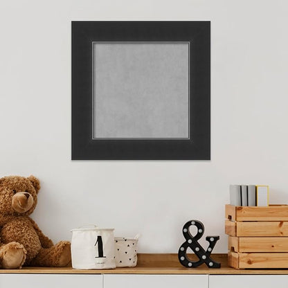 Amanti Art Black Framed Magnetic Board 17x17 X-Small Vision Board - Image 5