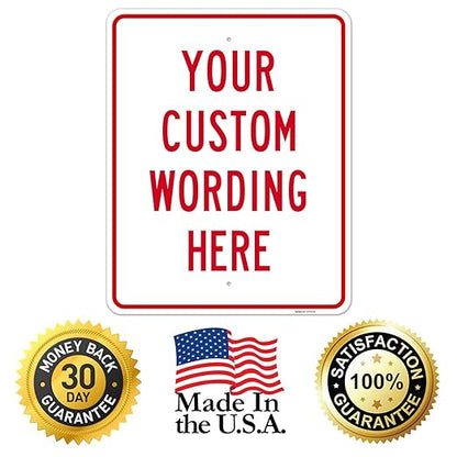 Custom Sign, Personalized Metal Signs, Customize - Image 8
