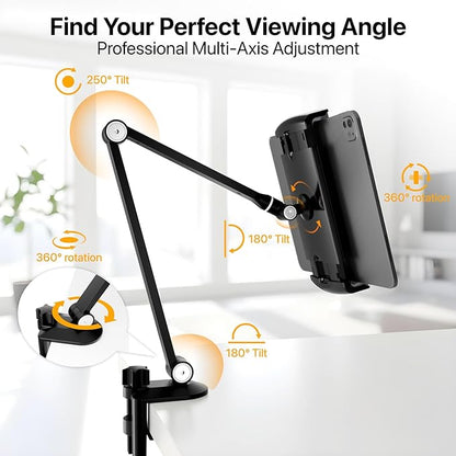 Tablet Stand Holder-Adjustable iPad Desk Mount - Image 4