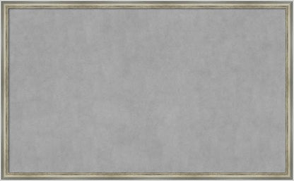 Amanti Art Silver Framed Magnetic Board 26x42 Large Vision Board by AmantiArt