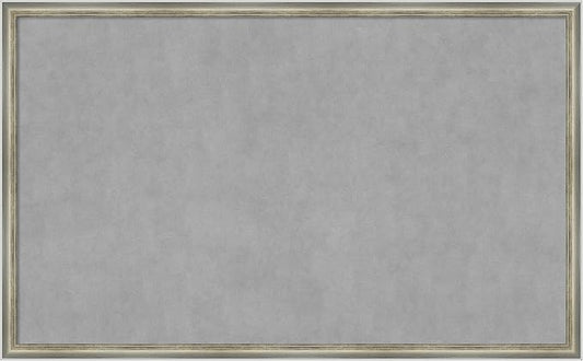 Amanti Art Silver Framed Magnetic Board 26x42 Large Vision Board by AmantiArt