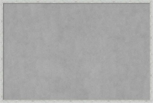 Amanti Art Silver Framed Magnetic Board 25x37 Large Vision Board by AmantiArt