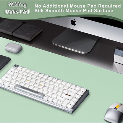 Boutilon Leather Desk Pad Protector, Non-Slip Mouse Pad, Laptop Desk Pad - Image 5