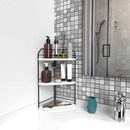 INIUNIK Corner Bathroom Counter Organizer - Image 3