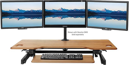 Rocelco 46" Large Height Adjustable Standing Desk Converter - Image 6