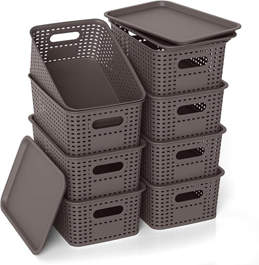 ZFTMRR Plastic Storage Basket by ZFTMRR