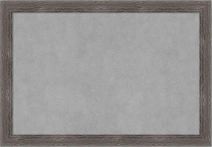 Amanti Art Grey Framed Magnetic Board 19x27 Medium Vision Board by AmantiArt
