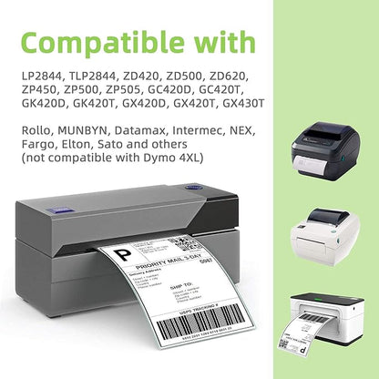 Compatible 4" x 2" Direct Thermal Labels Replacement - Image 6