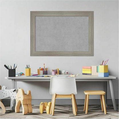 Amanti Art Grey Framed Magnetic Board 20x28 Medium Vision Board - Image 5