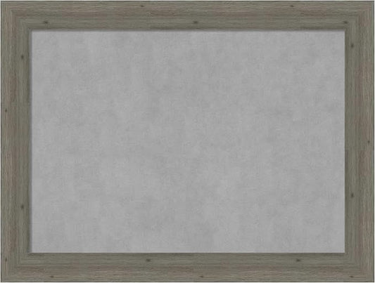 Amanti Art Grey Framed Magnetic Board 25x33 Medium Vision Board by AmantiArt