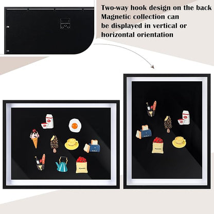Vicenpal 1 Pcs Large Magnetic Board 16" x 12" Magnet Display Board Removable - Image 6