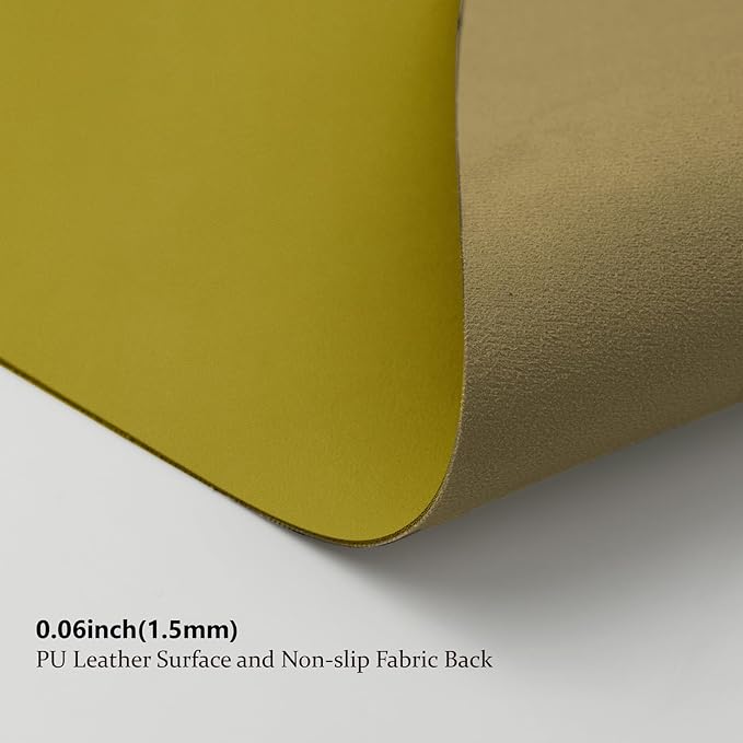 Large Desk Mat - 47.2"x 17" Non-Slip PU Desk Pad - Image 3