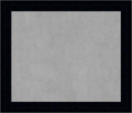 Amanti Art Black Framed Magnetic Board 24x28 Medium Vision Board by AmantiArt