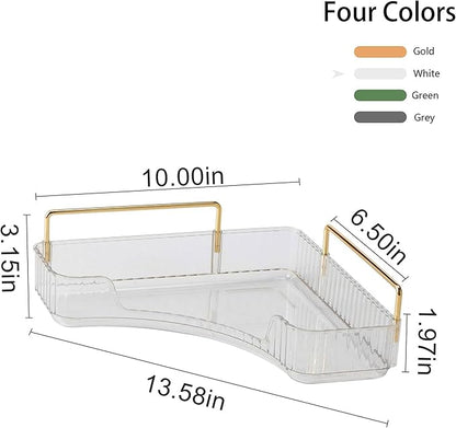 YCIA&DONE Corner Bathroom Counter Organizer, Makeup Organizer - Image 3