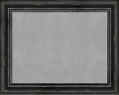 Amanti Art Black Framed Magnetic Board 23x29 Medium Vision Board by AmantiArt