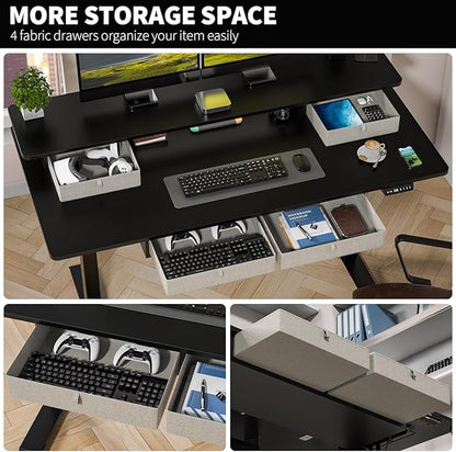 Kingant 63 x 30 Inch Electric Standing Desk - Image 6