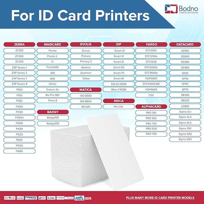 400 Pack - Bodno Premium CR80 30 Mil Graphic Quality PVC Cards - Image 5
