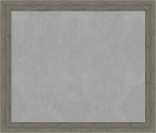 Amanti Art Grey Framed Magnetic Board 47x55 Oversize Vision Board by AmantiArt