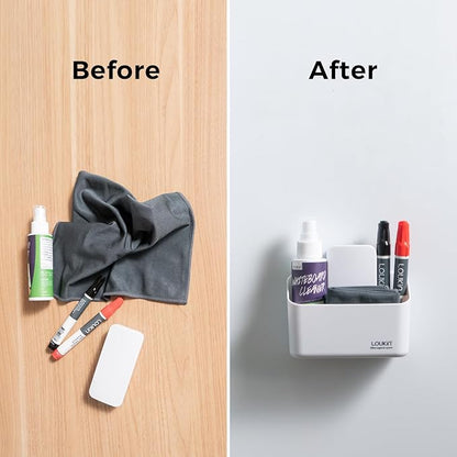 loukin Magnetic Marker Holder, Dry Erase Marker Holder, Remote Control Holder - Image 5