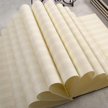 MAXCURY Blank Sheet Music Composition Manuscript Staff Paper Art Music Notebook - Image 7