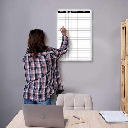 Lincia Aluminum Frame Dry Erase Board - Image 4