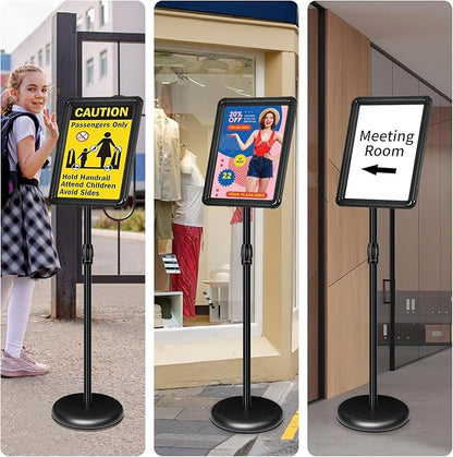 INNOVSIGN 6Pack Adjustable Pedestal Sign Holder - Image 9