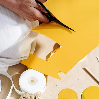 100 Sheets Yellow Cardstock 8.5 x 11 65lb Paper, Goefun Yellow Card Stock - Image 7