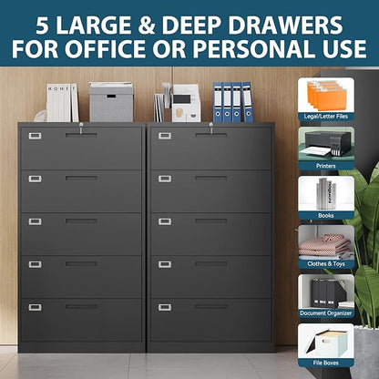 MIIIKO Lateral File Cabinet - Image 6
