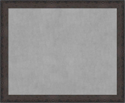 Amanti Art Black Framed Magnetic Board 37x45 X-Large Vision Board by AmantiArt