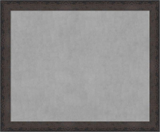 Amanti Art Black Framed Magnetic Board 37x45 X-Large Vision Board by AmantiArt