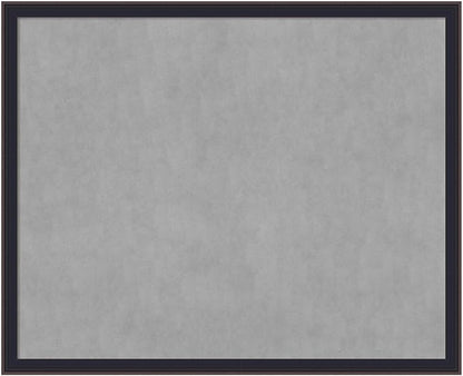 Amanti Art Black Framed Magnetic Board 35x43 X-Large Vision Board by AmantiArt