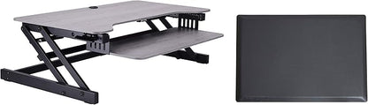 Rocelco 37.5" Height Adjustable Standing Desk Converter by Rocelco