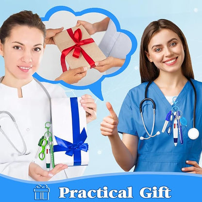 24 pcs Nurse Pen Set Include Permanent Marker Pen Pen Lights - Image 5