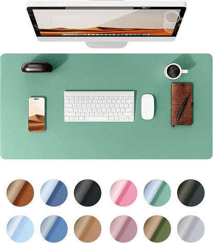 YSAGi Leather Desk Protector, Office Mat, Large Mouse Mat, Non-Slip PU Leather by YSAGi