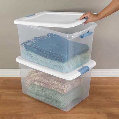 Sterilite 18-Pack Latching Box, Under Bed Storage Bins - Image 8