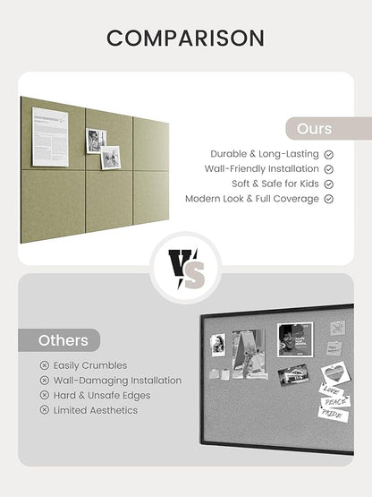 Bumusty Large Cork Board 36"x24" Alternative - Image 7
