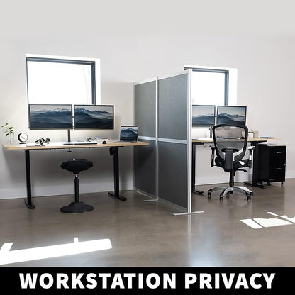 VIVO Modular Wall System, 2 PET Panels, Modern Professional Office Cubicle - Image 7