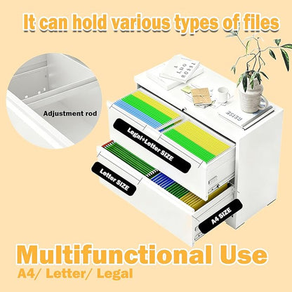 mysteeldepot 2 Drawer Lateral File Cabinet - Image 6
