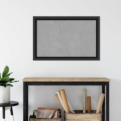 Amanti Art Black Framed Magnetic Board 23x35 Large Vision Board - Image 5