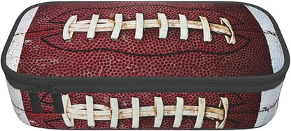 HKHEHOP American Football Ball Vintage Theme Pencil Case Storage Pencil Pouch - Image 9