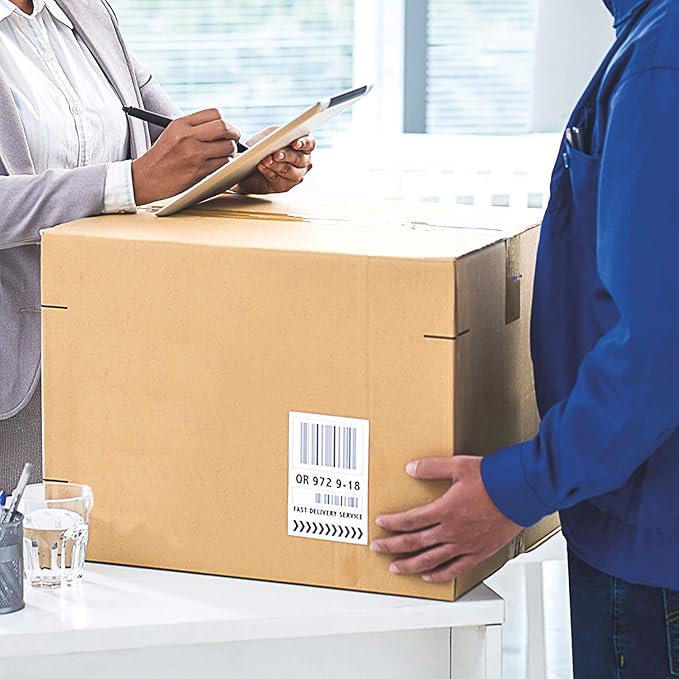 BESTEASY 1000 Round Corner Half Sheet Self Adhesive Shipping Labels - Image 7