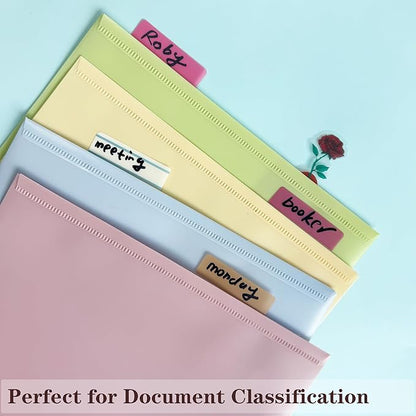 ELII 500 PCS Sticky Index Tabs 2 Inch Book Tabs Page Markers File Tabs Self - Image 6