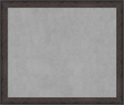 Amanti Art Black Framed Magnetic Board 23x27 Medium Vision Board by AmantiArt