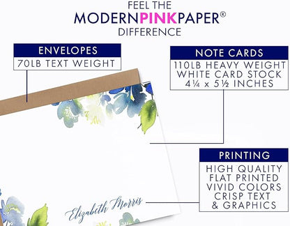 Personalized Floral Stationary - Image 4