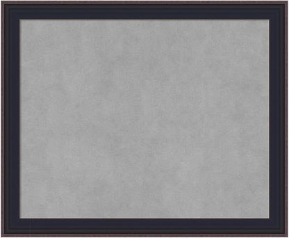 Amanti Art Black Framed Magnetic Board 19x23 Small Vision Board by AmantiArt