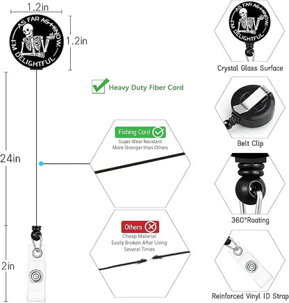 ID Badge Holder with Breakaway Lanyard, Lanyards - Image 6