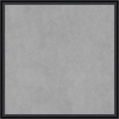 Amanti Art Black Framed Magnetic Board 21x21 Medium Vision Board by AmantiArt
