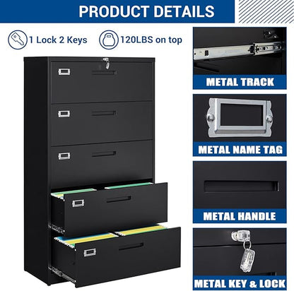 Fesbos Lateral File Cabinet - Image 7